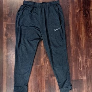 Charcoal Nike Lightweight Synthetic Sweatpants XL